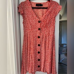 Mink Pink red dress